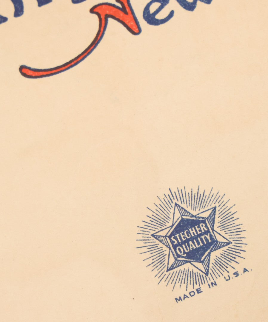 Lot 089 - "What Happened To Tommy" Vintage Illustrated Children's Book By Frances Brundage, No. 29,  Made In U.S.A., Note Various Wear, Loosening Pages