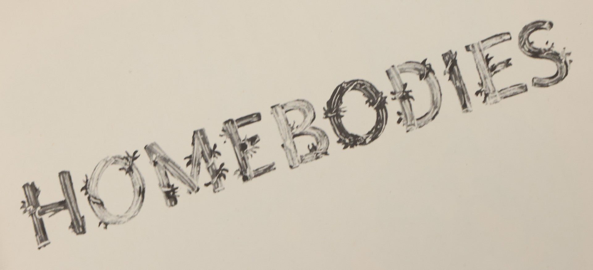 Lot 099 - "Homebodies" Vintage Illustrated Book By Charles Addams, Featuring The Characters Of The Addams Family, Simon And Schuster, Publishers, New York, 1954, Second Printing