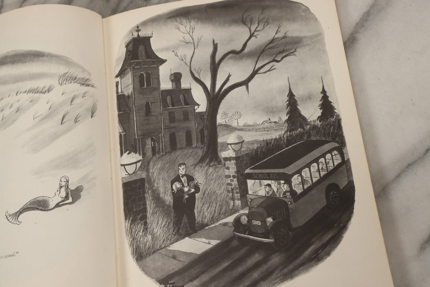 Lot 099 - "Homebodies" Vintage Illustrated Book By Charles Addams, Featuring The Characters Of The Addams Family, Simon And Schuster, Publishers, New York, 1954, Second Printing