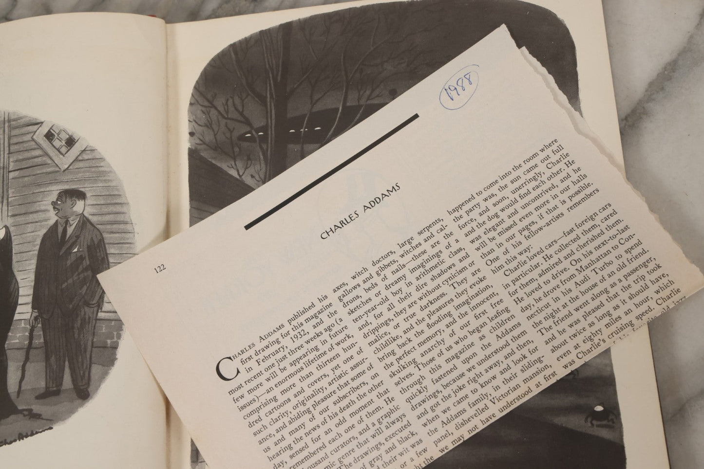 Lot 099 - "Homebodies" Vintage Illustrated Book By Charles Addams, Featuring The Characters Of The Addams Family, Simon And Schuster, Publishers, New York, 1954, Second Printing