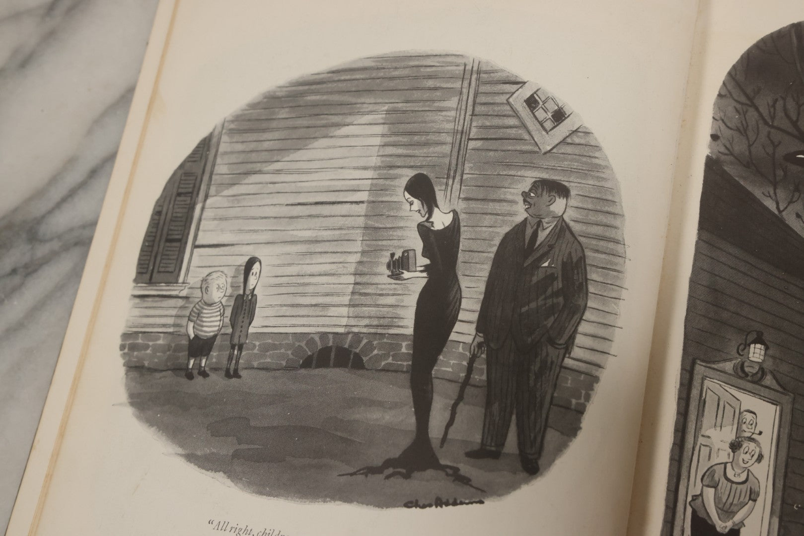 Lot 099 - "Homebodies" Vintage Illustrated Book By Charles Addams, Featuring The Characters Of The Addams Family, Simon And Schuster, Publishers, New York, 1954, Second Printing