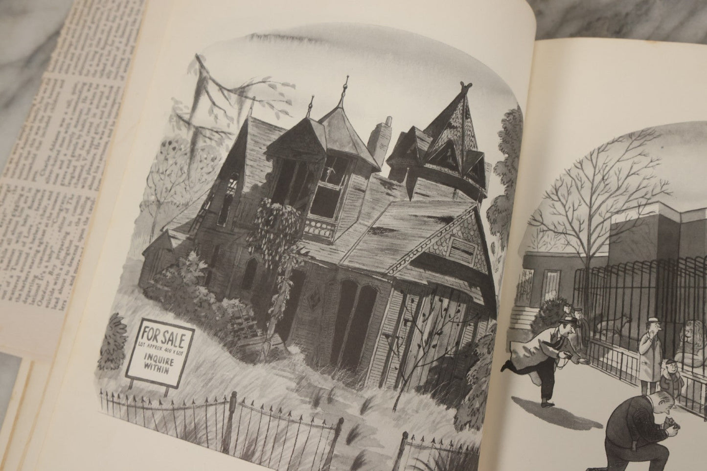 Lot 099 - "Homebodies" Vintage Illustrated Book By Charles Addams, Featuring The Characters Of The Addams Family, Simon And Schuster, Publishers, New York, 1954, Second Printing