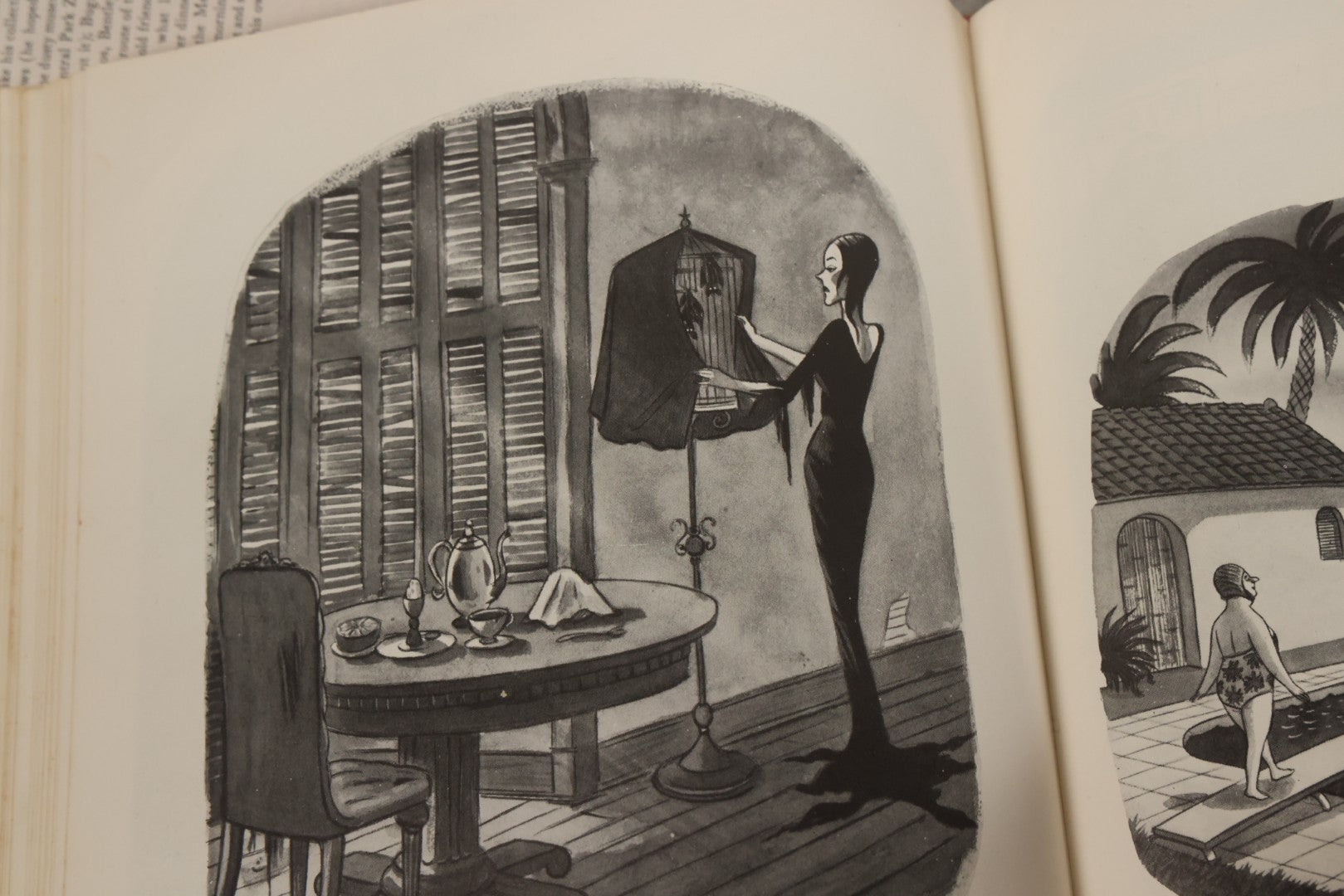 Lot 099 - "Homebodies" Vintage Illustrated Book By Charles Addams, Featuring The Characters Of The Addams Family, Simon And Schuster, Publishers, New York, 1954, Second Printing