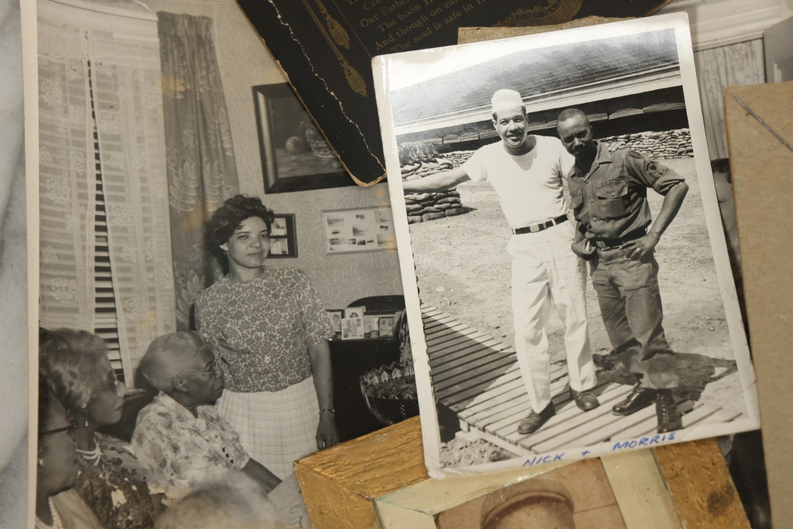 Lot 002 - Important Early 20th Century African American History Archival Collection Of Photographs And Ephemera, Of Family Of Mr. And Mrs. James E. Biggs, Including Anniversary Invitation Lists, Dozens Of Photos, Memorial Card, And More