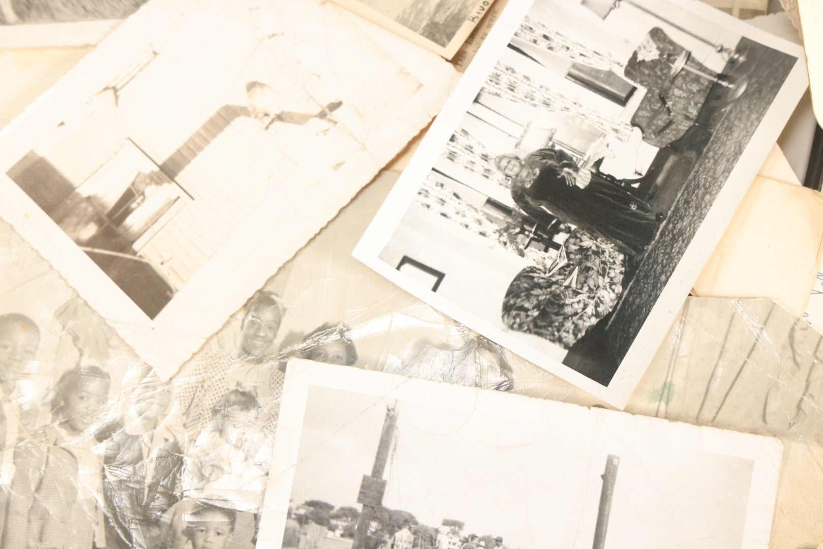 Lot 002 - Important Early 20th Century African American History Archival Collection Of Photographs And Ephemera, Of Family Of Mr. And Mrs. James E. Biggs, Including Anniversary Invitation Lists, Dozens Of Photos, Memorial Card, And More