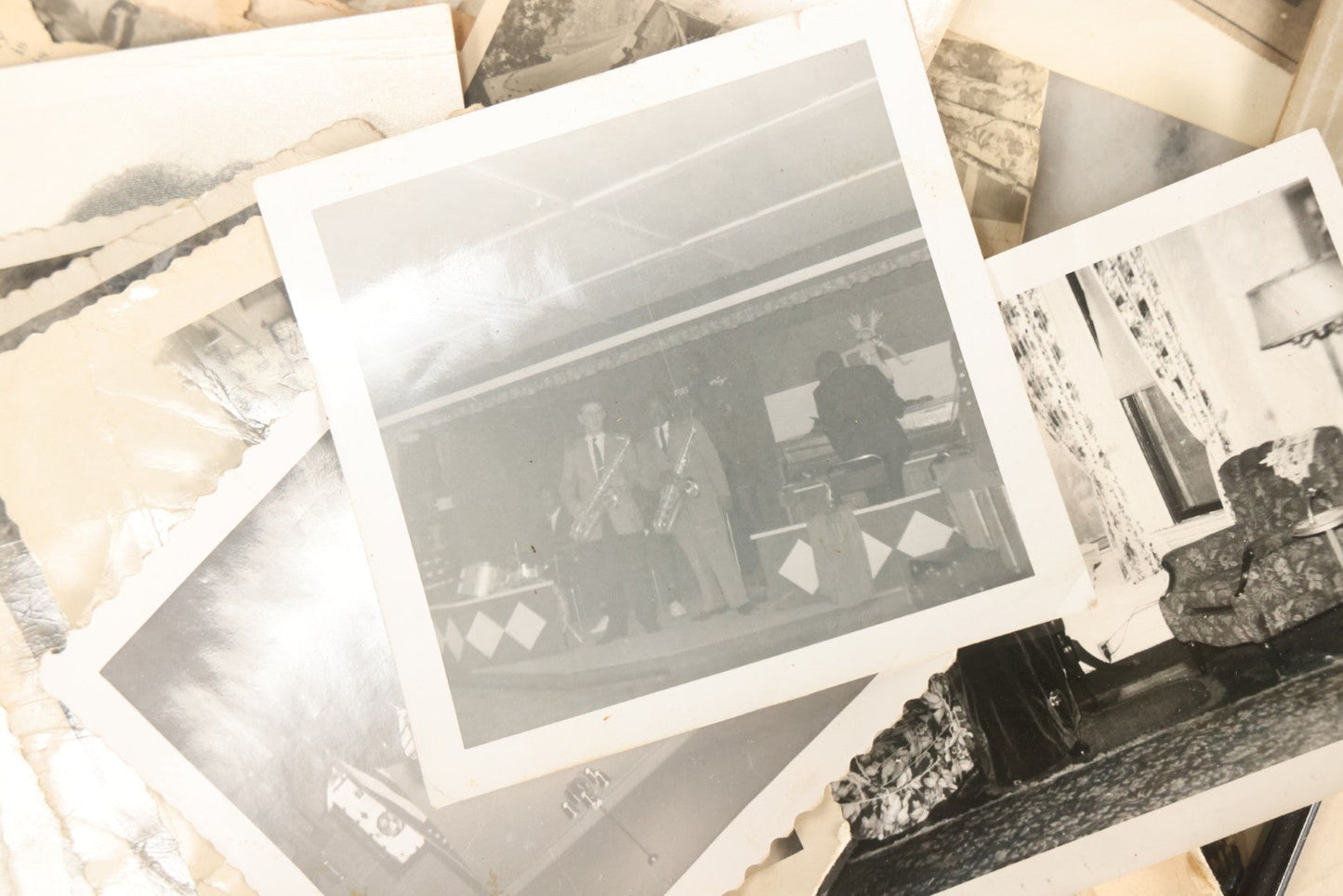 Lot 002 - Important Early 20th Century African American History Archival Collection Of Photographs And Ephemera, Of Family Of Mr. And Mrs. James E. Biggs, Including Anniversary Invitation Lists, Dozens Of Photos, Memorial Card, And More