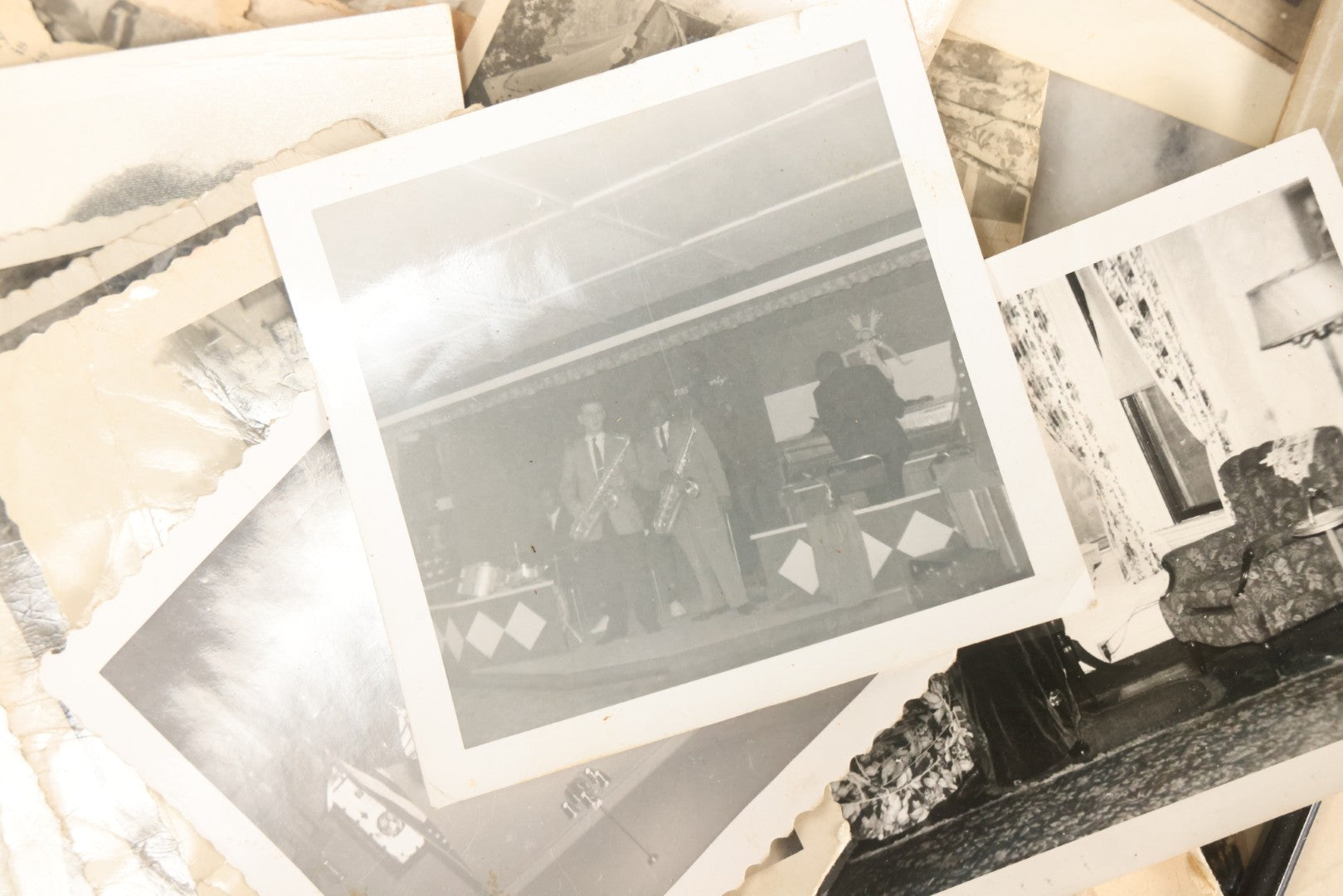 Lot 002 - Important Early 20th Century African American History Archival Collection Of Photographs And Ephemera, Of Family Of Mr. And Mrs. James E. Biggs, Including Anniversary Invitation Lists, Dozens Of Photos, Memorial Card, And More