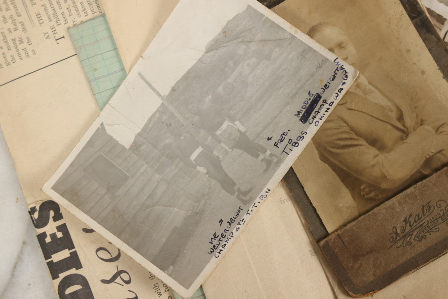 Lot 002 - Important Early 20th Century African American History Archival Collection Of Photographs And Ephemera, Of Family Of Mr. And Mrs. James E. Biggs, Including Anniversary Invitation Lists, Dozens Of Photos, Memorial Card, And More