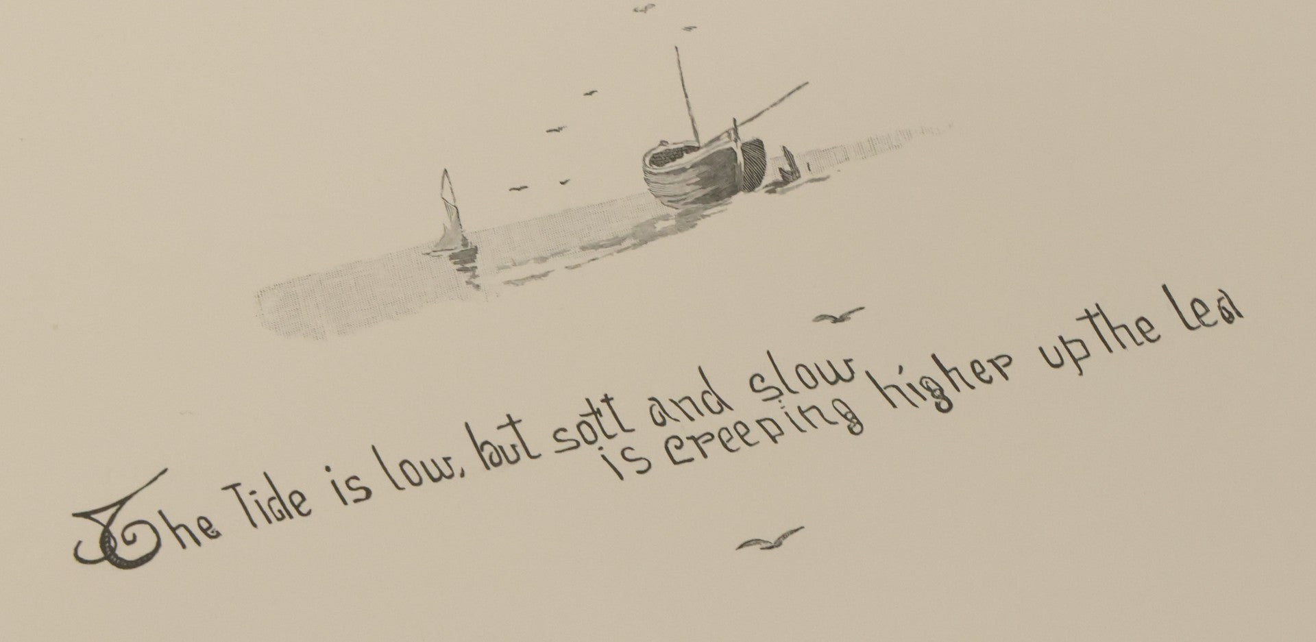 Lot 141 - "Summerland" Antique Illustrated Poetry Book By Margaret MacDonald Pullman, Profusely Illustrated With Nature Scenes, Butterflies, Etc. Copyright 1890 By Lee Ann Shepherd, Note Binding Loosening