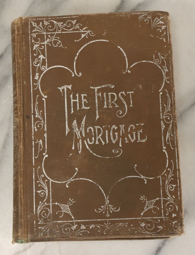 Lot 144 - "The First Mortgage" Antique Religious Poetry Book By E.U. Cook Fully Illustrated By Gustave Dore, Rhodes And McClure Publishing Co, Chicago 1895