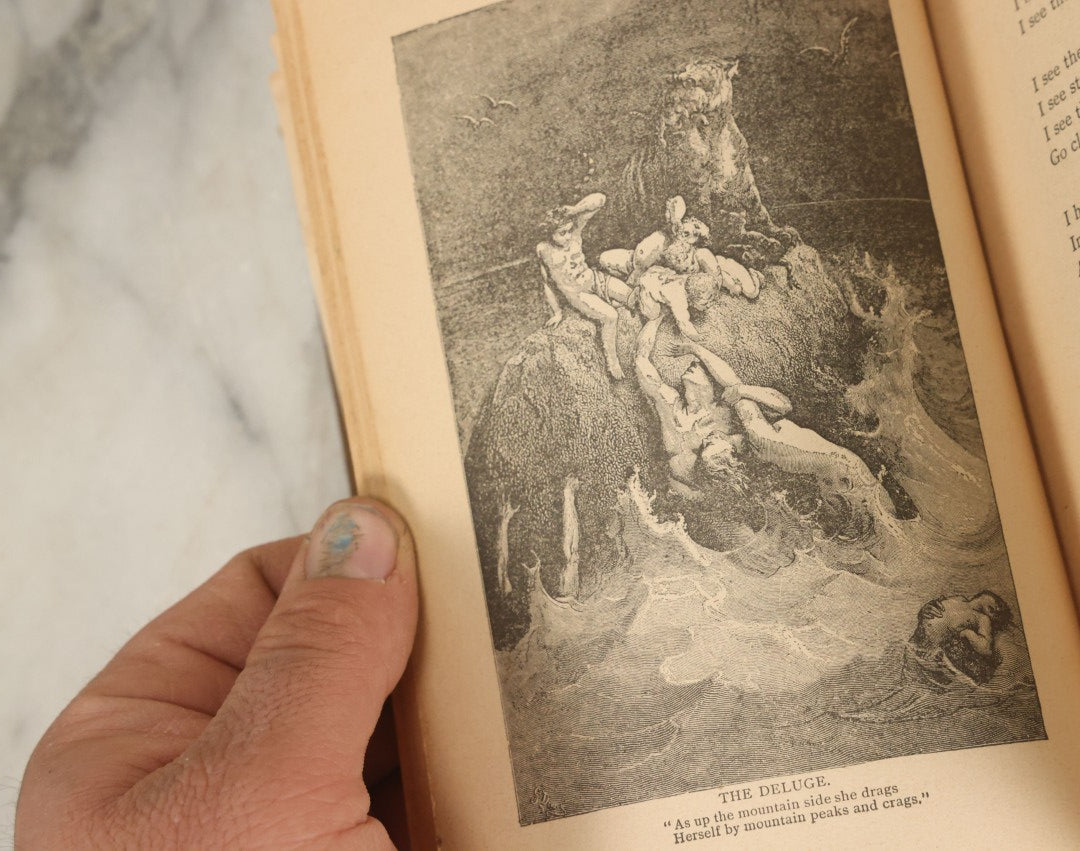 Lot 144 - "The First Mortgage" Antique Religious Poetry Book By E.U. Cook Fully Illustrated By Gustave Dore, Rhodes And McClure Publishing Co, Chicago 1895