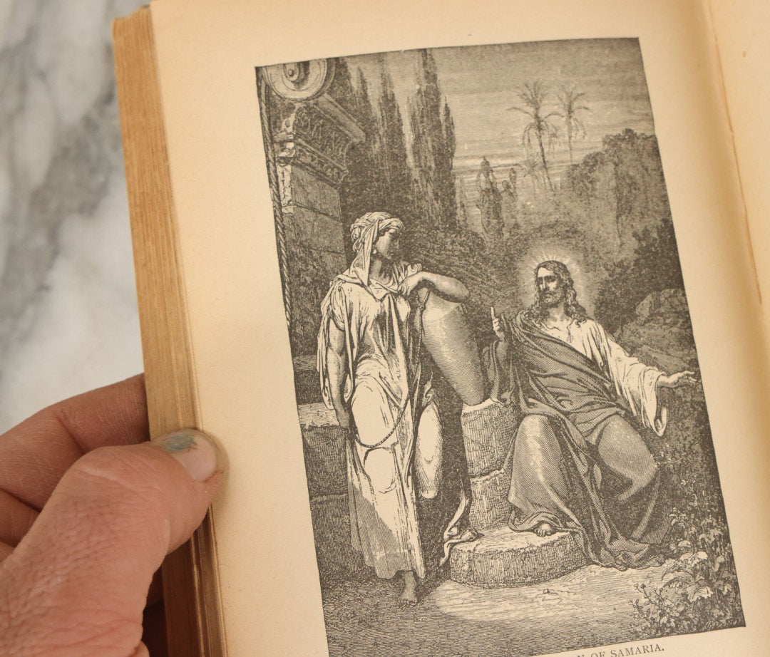 Lot 144 - "The First Mortgage" Antique Religious Poetry Book By E.U. Cook Fully Illustrated By Gustave Dore, Rhodes And McClure Publishing Co, Chicago 1895