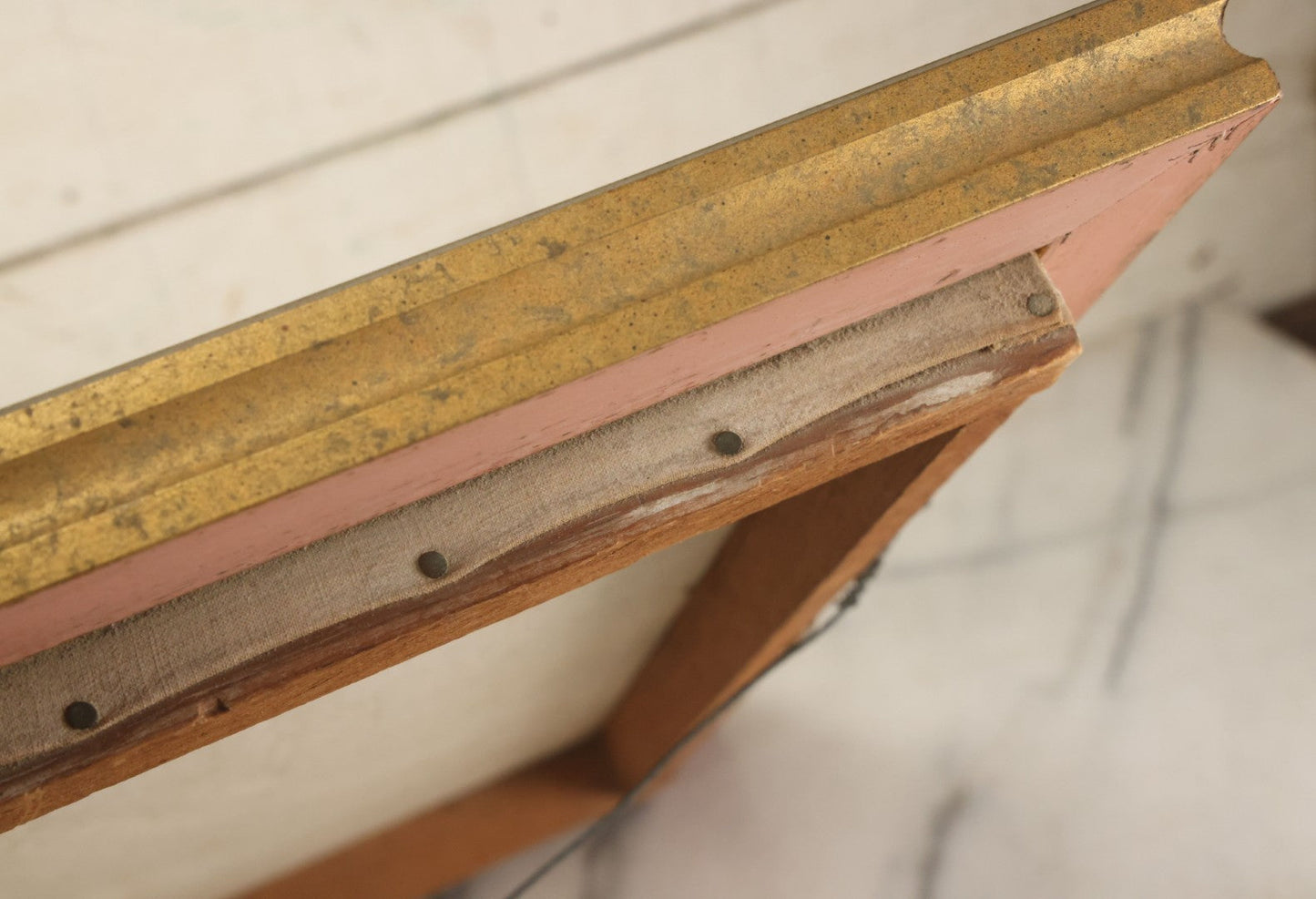 Lot 031 - Vintage Oil On Canvas Painting Of A Sailboat Race, Titled "Racing" Lower Left, Artist Signed C.E. Holmes, Dated 1933, Note Varnish Staining And Minor Losses, In Frame, 18-3/4" x 21-3/4"