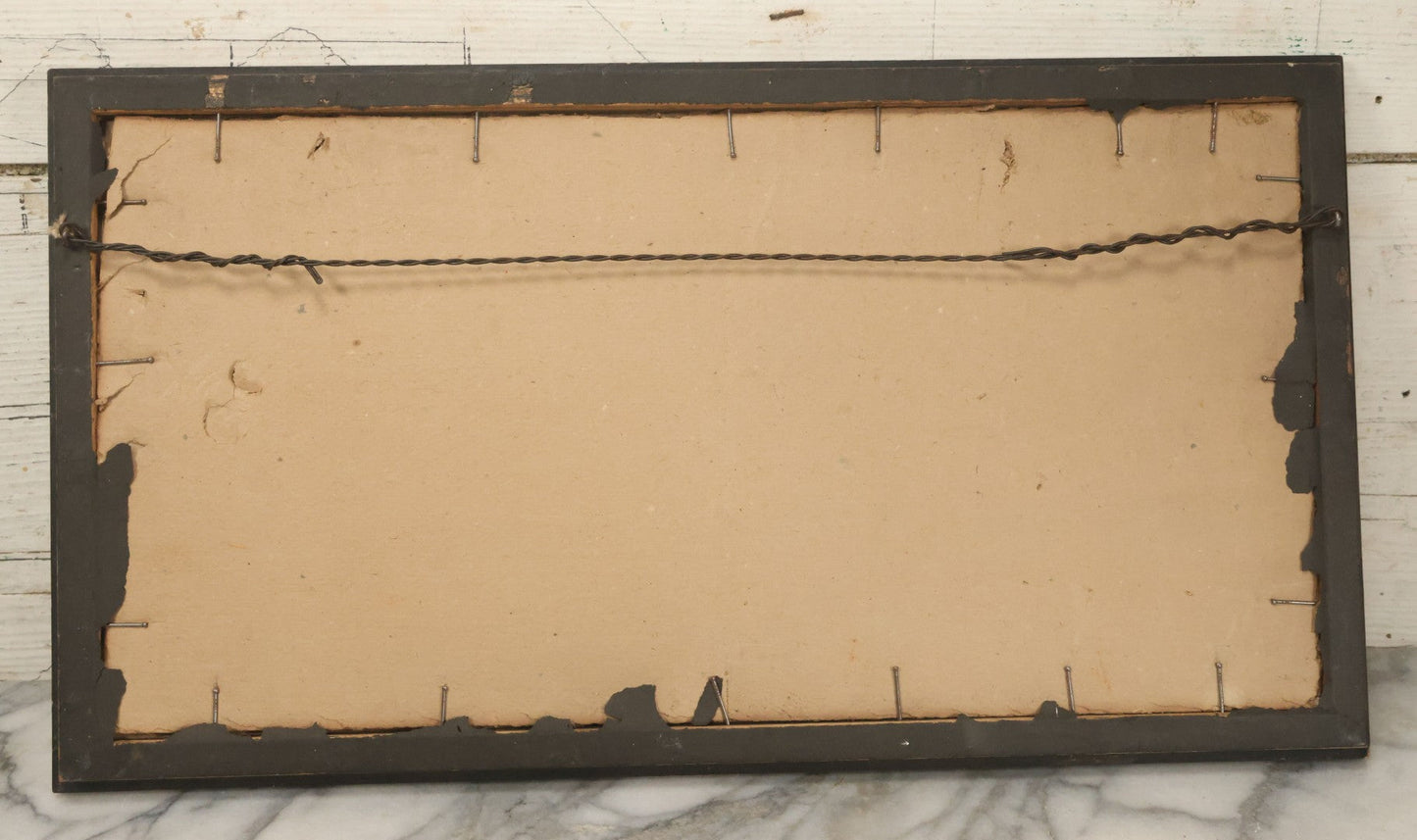 Lot 039 - Antique Boarded Group Photograph Of Dartmouth College Men's Class Of 1907, New Hampshire, In Frame, 19-3/4" x 10-3/4"