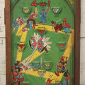 Lot 041 - Vintage Tabletop Baseball Pinball Game "Poosh-M-Up Jr. 4-In-1" With Clowns Playing Baseball, By Northwestern Products, St. Louis, Missouri, Made In Usa, 11-1/4" x 17-1/4"