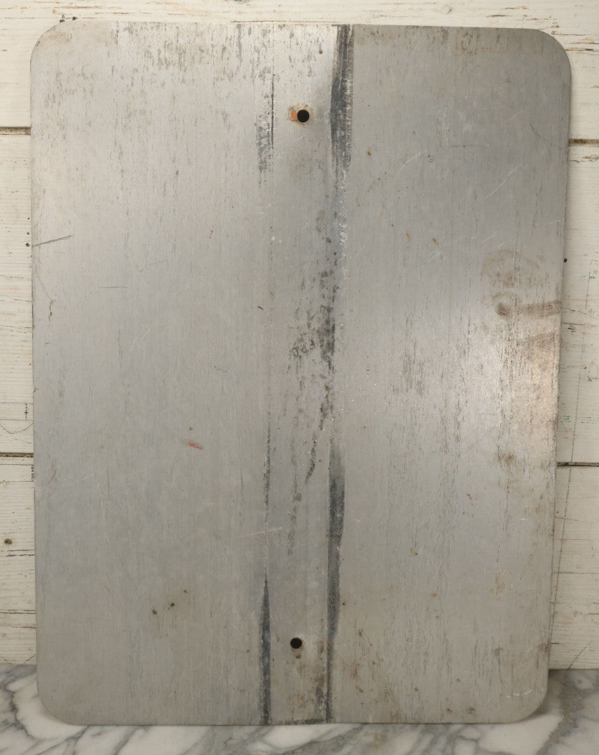 Lot 046 - Vintage Neighborhood Crime Watch Fitchburg Police Road Sign With Boris The Burglar Character, Metal Sign, 18" x 24"