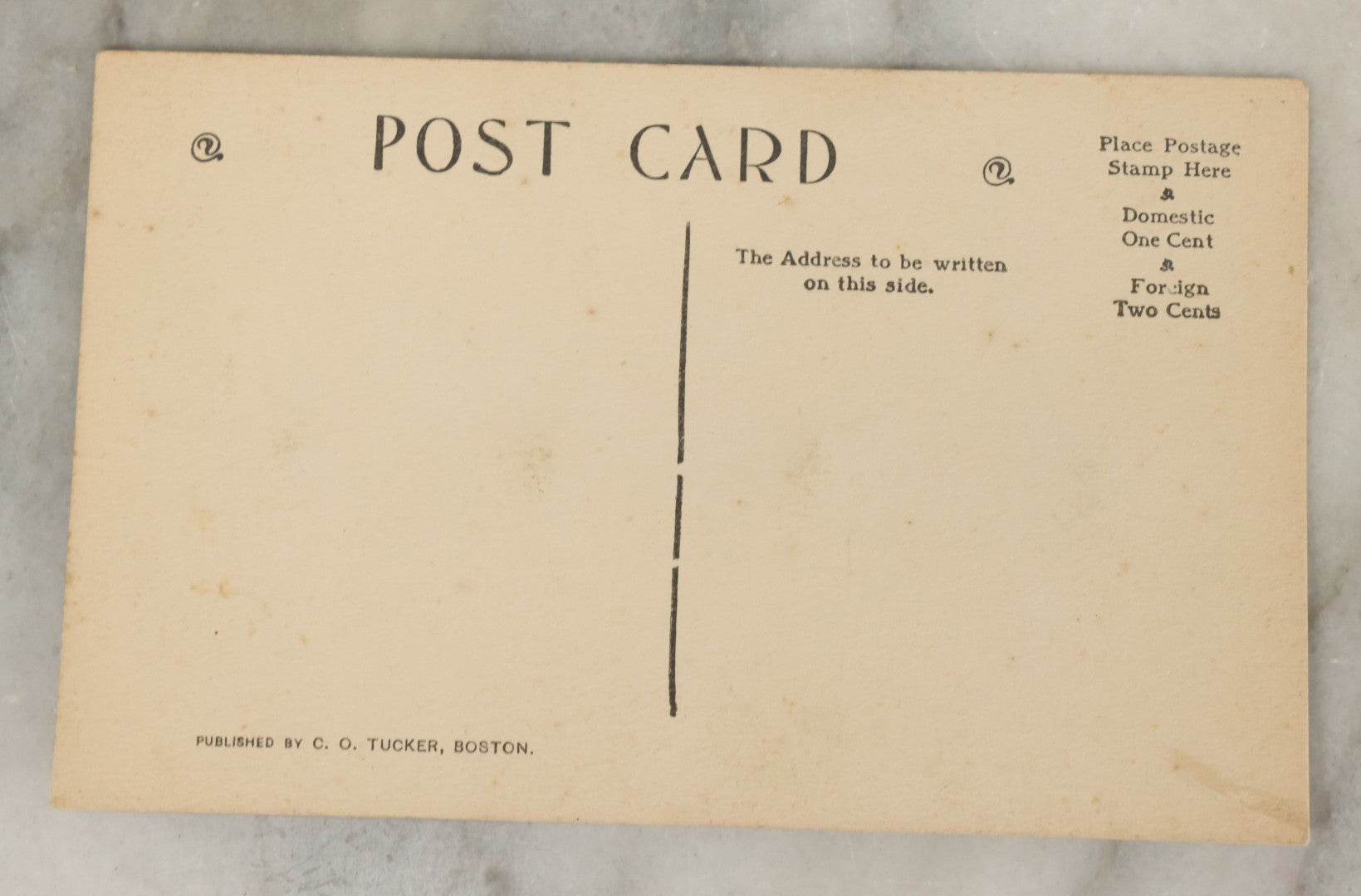 Lot 063 - Single Antique Postcard "Who Will Sing An Easter Carol? Pussy Will-O" Cat Illustration With Real Pussywillow Specimans, Published By C.O. Tucker, Boston