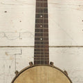 Lot 067 - Vintage 4 String Ukulele Banjo Banjolele, All Strings Present But Likely Needs Restrung, Tuning, Refurbishment, Not Tested, 21" Long