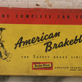 Lot 069 - Vintage American Brakeblok Safety Brake Lining Advertising Box With Stopper The Dog Mascot By Dominion Brake Shoe Company, Lindsay, Ontario, Canada, Circa 1946