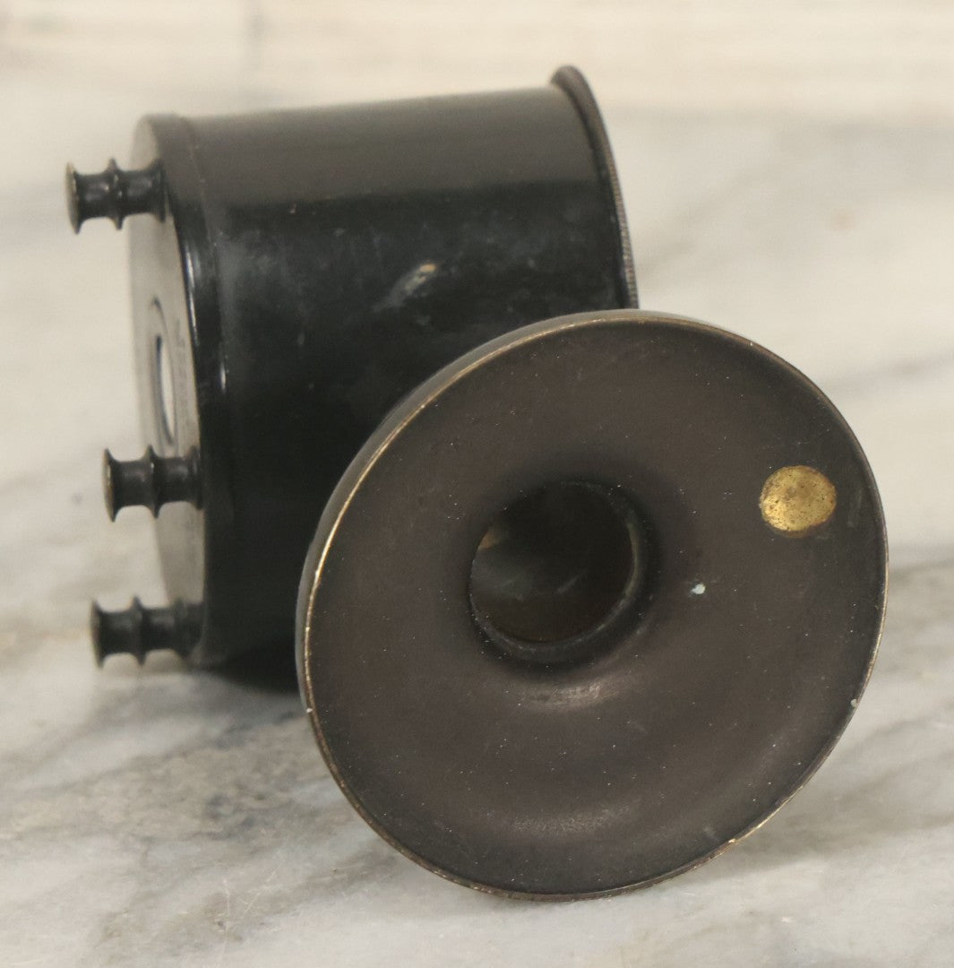 Lot 078 - Vintage Eye Testing Optical Device By De Zng Standard Co., Camden, New Jersey, With Interior Eyeball Graphic And Magnifying Lens