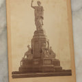Lot 131 - Antique Cabinet Card Photograph Of The National Monument Of The Forefathers, C.H. Rogers Publisher, Plymouth, Massachusetts