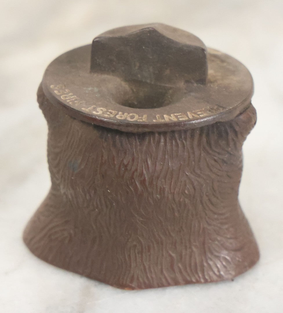 Lot 115 - Vintage Smokey The Bear Says "Snuffit", Forest Fire Prevention Collectible Cigarette Snuffer