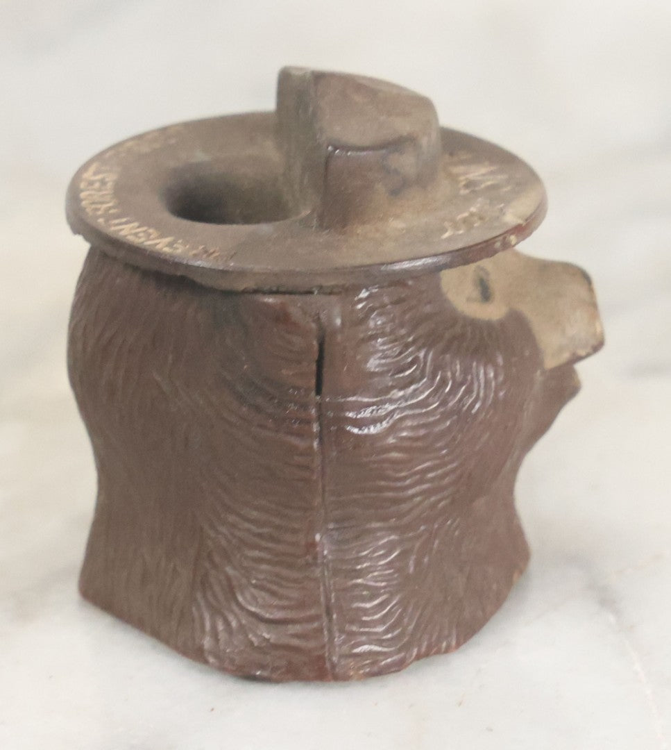 Lot 115 - Vintage Smokey The Bear Says "Snuffit", Forest Fire Prevention Collectible Cigarette Snuffer