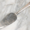 Lot 038 - Vintage Petite Cake, Pastry, Or Cheese Server With Sterling Silver Handle, Marked Sterling, Overall Length 6-1/16"