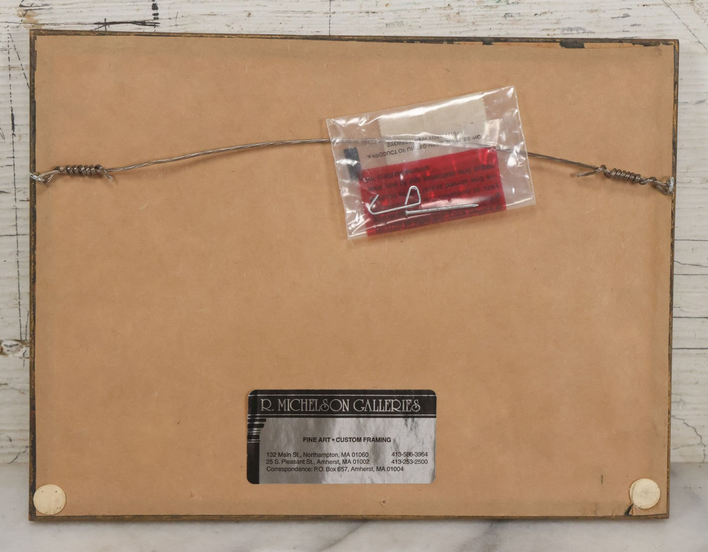 Lot 051 - Antique Hand Colored Engraving Natural History Print Of "The Addax", Antelope Native Of Nubia, Engraved By Lizards After Stewart, Plate No. 25, In Modern Frame, 10-1/4" x 7-5/8"