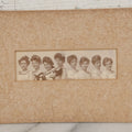 Lot 066 - Antique Boarded Photograph In Custom Cardstock Mat Of 8 Sorority Sisters From Alpha Phi (Αφ), 1901, Identified On Verso