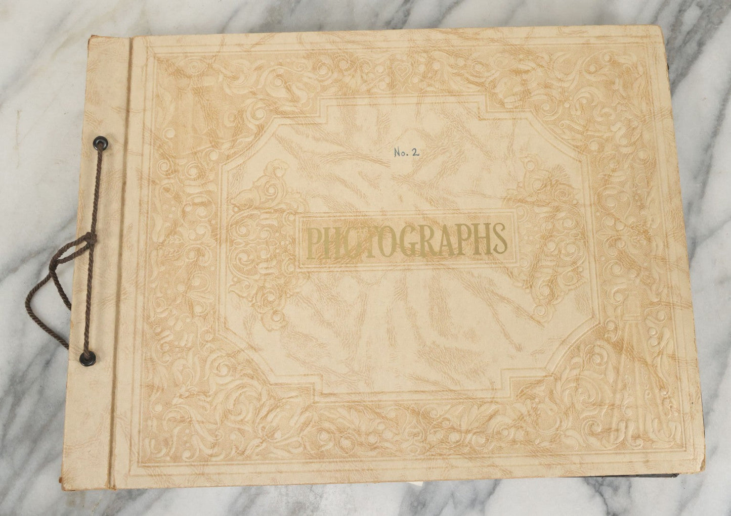 Lot 075 - Vintage WWII Era (1940s) Snapshot Photo Album Featuring Many Photos Of Soldiers, Boston, Farm Animals, Belonged To Francis And Melvin De Jaqer, Photos From Camp Forrest Tennessee, All Photos Pictured