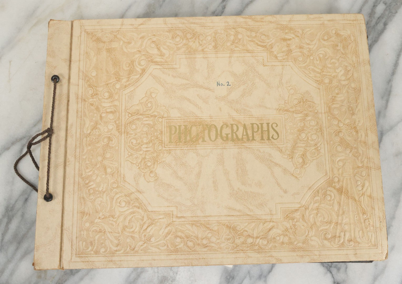 Lot 075 - Vintage WWII Era (1940s) Snapshot Photo Album Featuring Many Photos Of Soldiers, Boston, Farm Animals, Belonged To Francis And Melvin De Jaqer, Photos From Camp Forrest Tennessee, All Photos Pictured