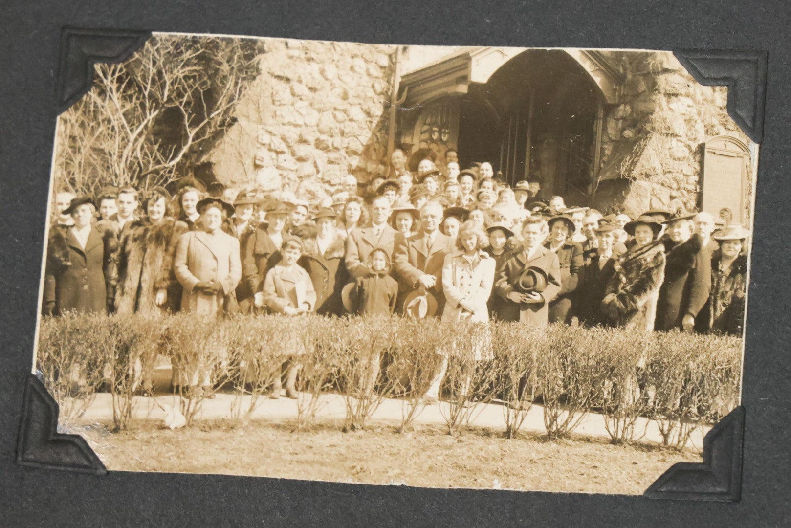 Lot 076 - Vintage Snapshot Photo Album Containing Mostly Photos Of Children And Family And Photos Of Times Square, New York City, Wedding Photos, With Pirate On Cover, Circa 1940s, Note Cover Detached, All Photos Pictured