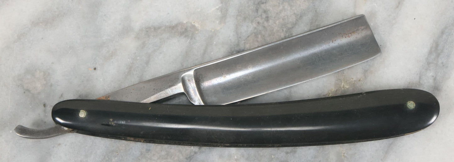 Lot 090 - Antique New Old Stock N.O.S. Taylor's "The 1000 Razor" Manufactured By Needham, Veall, & Tyzack, Sheffield England, With Witness Trademark In Original Tin