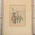 Lot 034 - Antique Hand Colored Botanical Lithograph Print Of Crinum Arenarium (Field Lily) And Asclepias Incarnata (Swamp Milkweed), Day & Haghe Lithographers, London, 14-7/8" x 19-1/8"