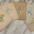 Lot 036 - Grouping Of Five Antique Botanical Watercolor Paintings On Paper Of Flowers And More, Circa 1880, Approximately 7" x 10", Some With Identification (Grouping A)