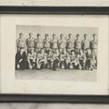 Lot 069 - Antique Framed Photograph Of A Baseball Team With Jerseys Marked "N.B. Textile" Likely Referring To New Bedford, Massachusetts, 7-3/4" x 5-7/8"