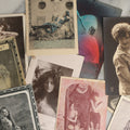 Lot 082 - Grouping Of Ten Antique And Vintage Photographic Postcards Of Women Including Gypsy Woman, Woman In Mask, "Are You Game," Etc., (Grouping B)