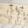 Lot 095 - Antique Real Photo Postcard R.P.P.C. Of Doughboys, World War One Soldiers, With Writing On Verso