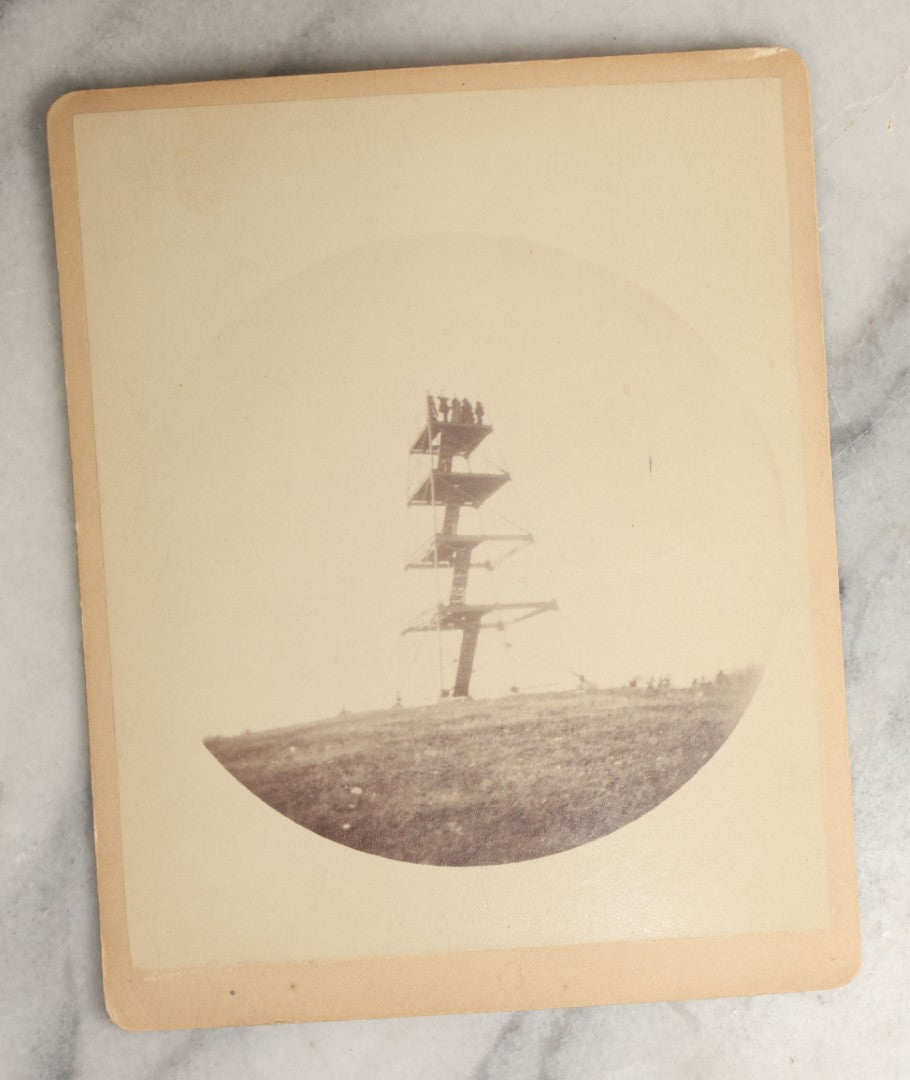 Lot 097 - Grouping Of Thirteen Antique Boarded Photographs / Small Sized Cabinet Cards Of A Group Of People Enjoying A Picnic Outing, Including Photos On Horse Drawn Carriage, With Cow, Etc.