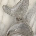 Lot 135 - Vintage Pewter Ice Cream Chocolate Candy Mold, Small Bird