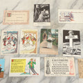 Lot 150 - Grouping Of Thirteen Antique And Vintage Death And Funeral Related Postcards, Including "The Graveyard Is So Too Lonesome, Give Me My Flowers Now"
