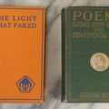 Lot 173 - Pair Of Antique Book By Rudyard Kipling Including "The Light That Failed" And Poems, Barrack Room Ballads, And Departmental Ditties"