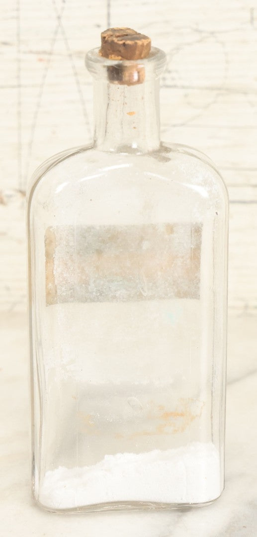 Lot 025 - Antique Lawrence Brothers Registered Pharmacists, Peabody, Massachusetts Glass Pharmacy Bottle With Handwritten Formaldehyde Poison Label