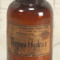 Lot 031 - Antique Standard Drug Co., Boston, Massachusetts, Brown Glass Apothecary Bottle With Handwritten Terpini Hydras Paper Label