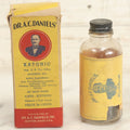 Lot 036 - Antique Dr. A.C. Daniels 14% Alcohol Iron Tonic For Cats And Kittens Bottle In Original Box, Distributed By Dr. A.C. Daniels, Inc., Boston, Massachusetts