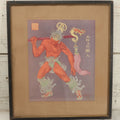 Lot 089 - Vintage Chinese Style Artwork, "The Finger Of The Fox God And Man" From The Folio Edition Of The "Fay-Yen-Fah" Musical, Illustrated By Hubert Julian Stowitts (1892-1953) Dated 1926, In Frame