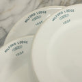 Lot 022 - Grouping Of Three Odd Fellows I.O.O.F. Milford Lodge No. 223, Massachusetts, Dinnerware Plates, By Grindley Hotel Ware, England