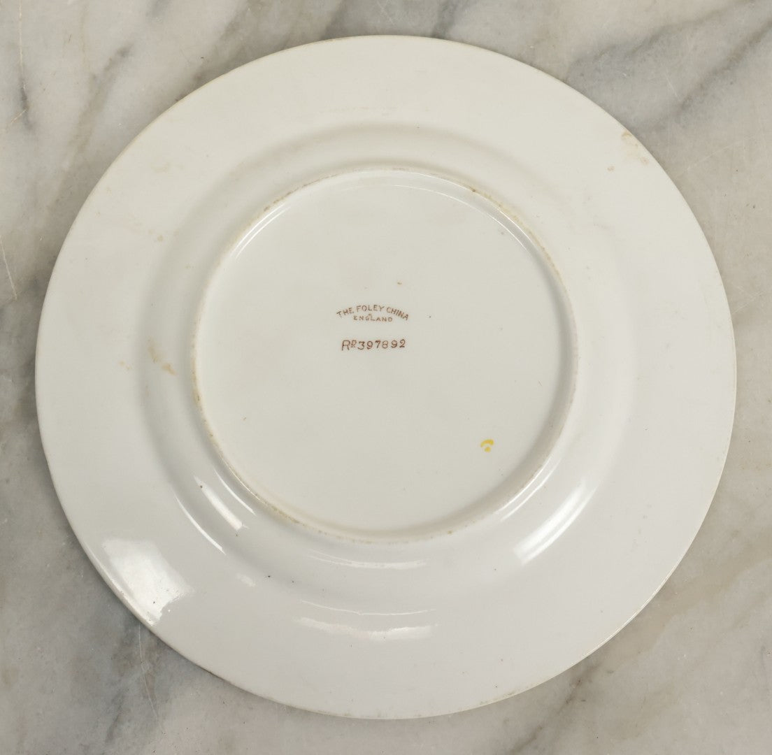 Lot 023 - Antique English Transferware Child's Nursery Plate With The Three Bears, Goldilocks, The Foley China, England, rd. 397892