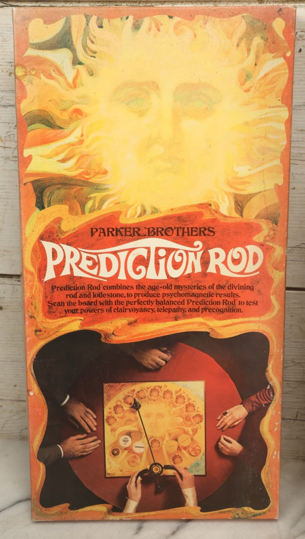 Lot 005 - Vintage Parker Brothers Prediction Rod Divining Rod Occult Game, Copyright Reuben Klamer And Associates, 1970, Note Missing Pieces, Incomplete